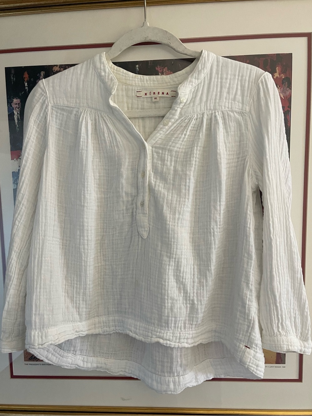 XiRENA Cara Cotton Gauze Top XS